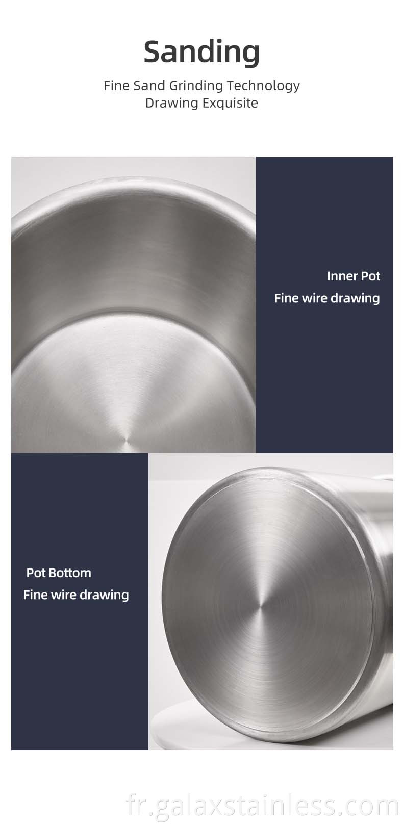 stainless steell pots and pans